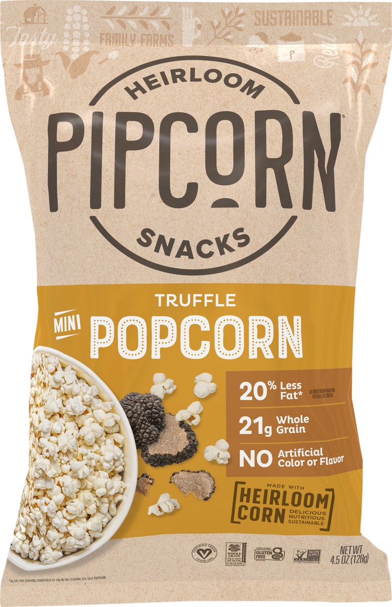 slide 3 of 3, Pipcorn Mini Truffle Popcorn 4.5 oz, 4 oz