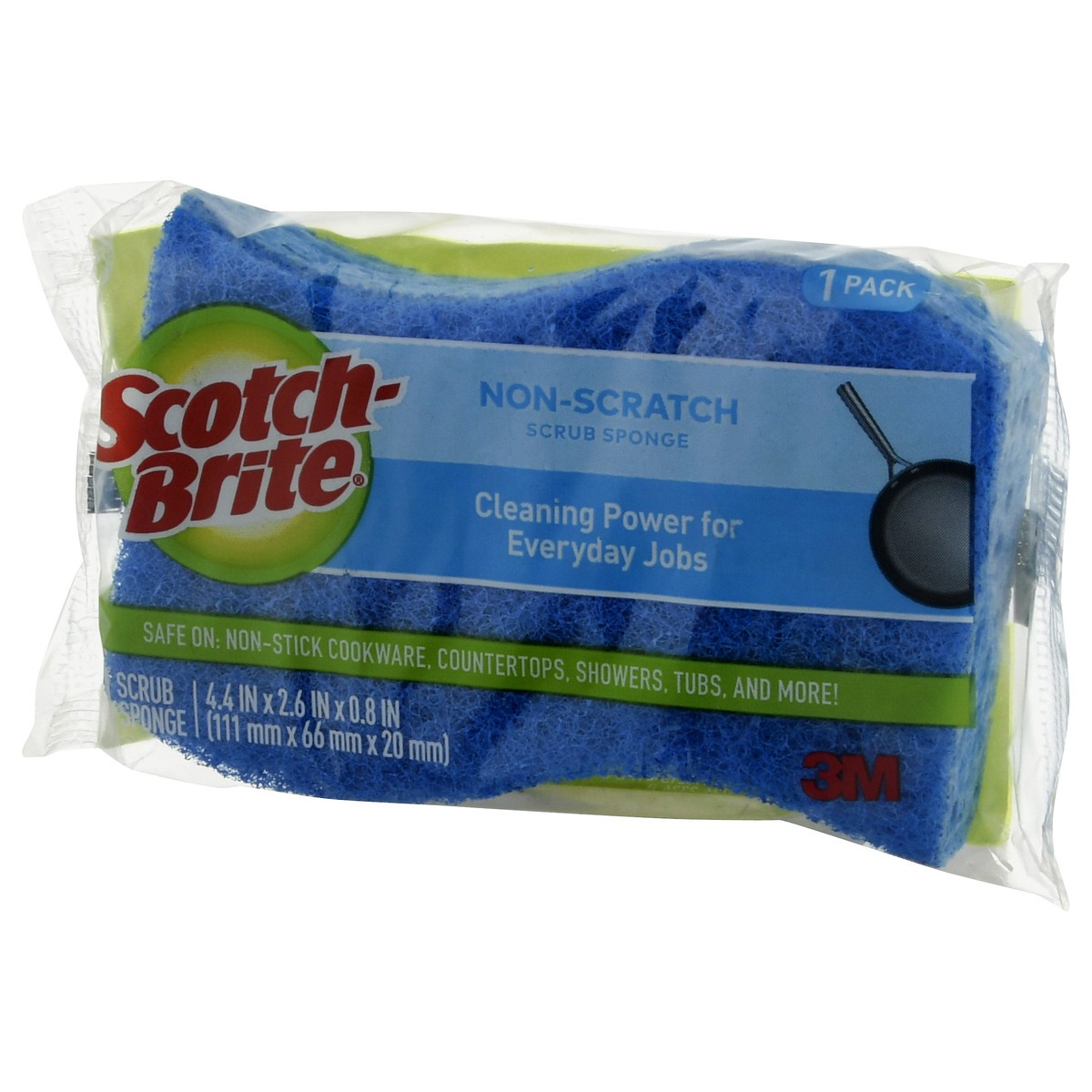 slide 9 of 9, Scotch-Brite Scotch Brite Soft Scour Sponge, 1 ct