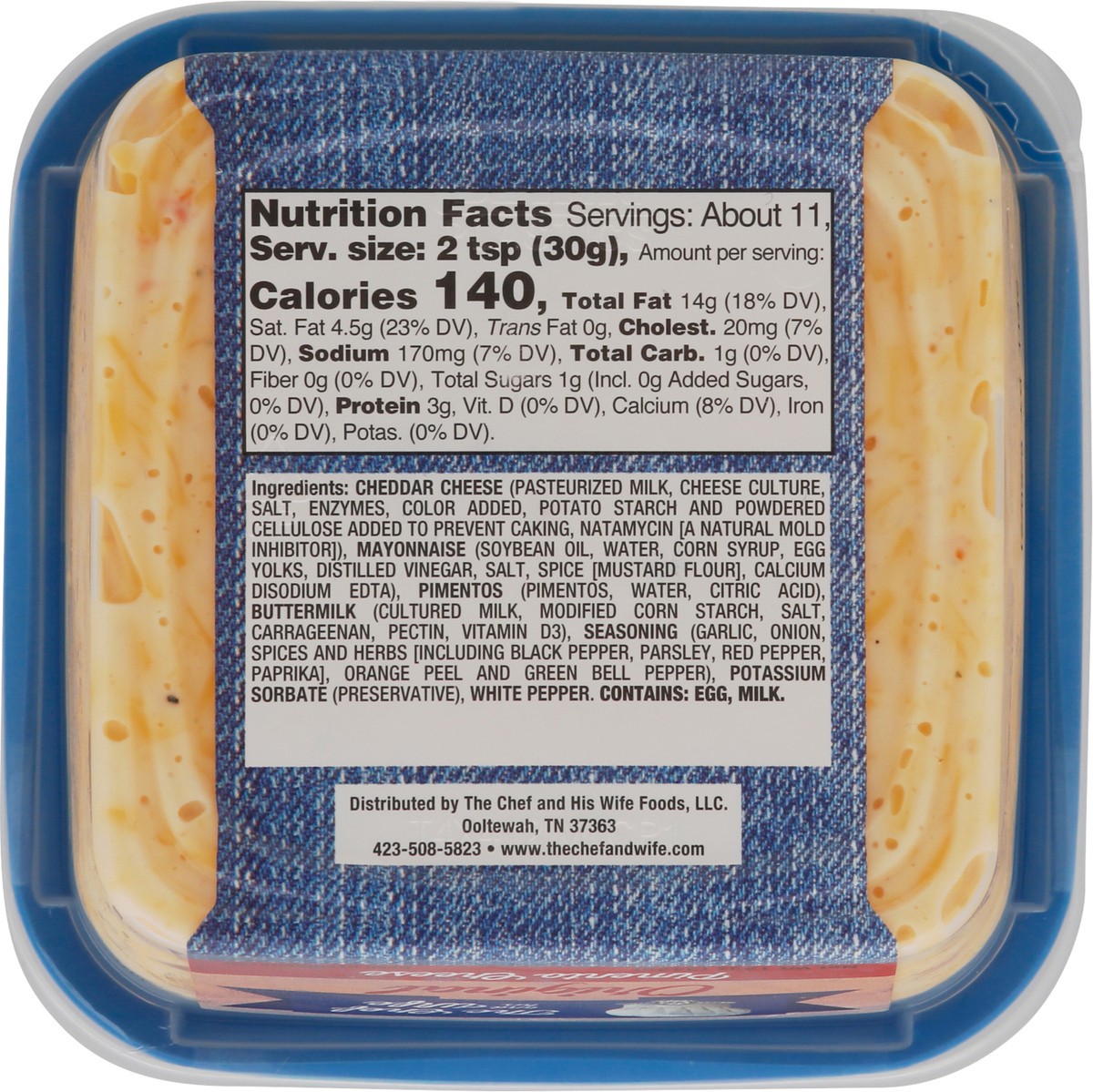 slide 4 of 13, The Chef And His Wife Original Pemento, 12 oz