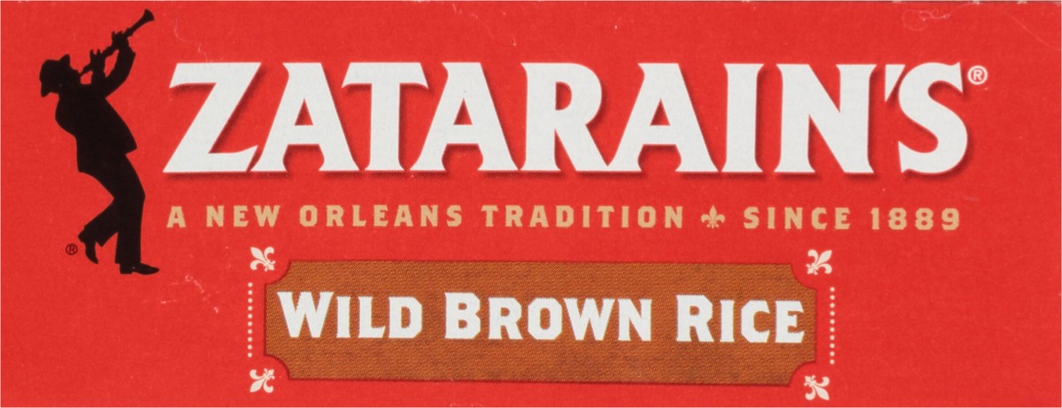 slide 4 of 9, Zatarain's Wild Brown Rice, 6 oz