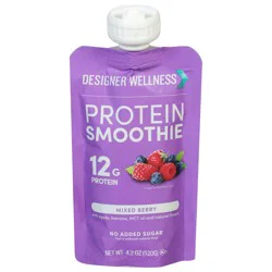 Designer Wellness Mixed Berry Protein Smoothie 4.2 oz