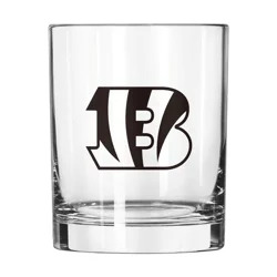 Bengals 14 oz Rocks Glass