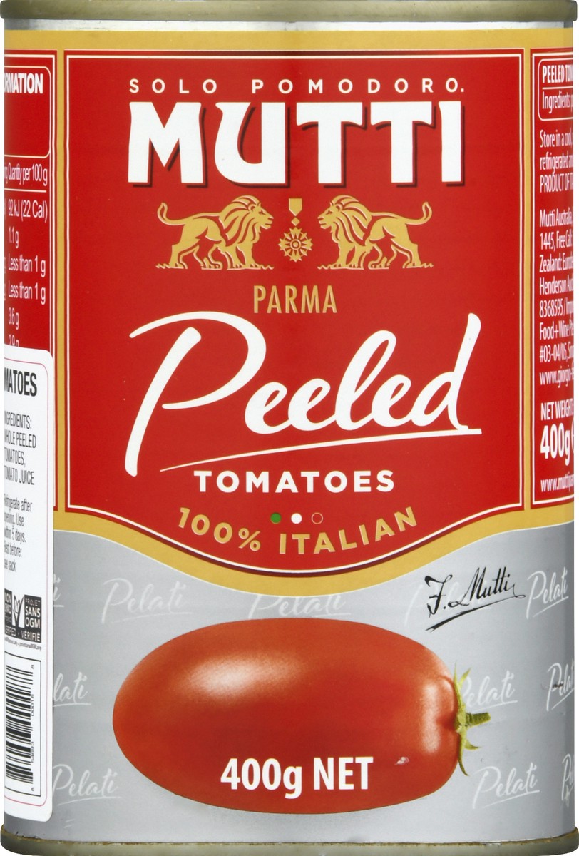 slide 9 of 9, Mutti Peeled Tomatoes, 400 g