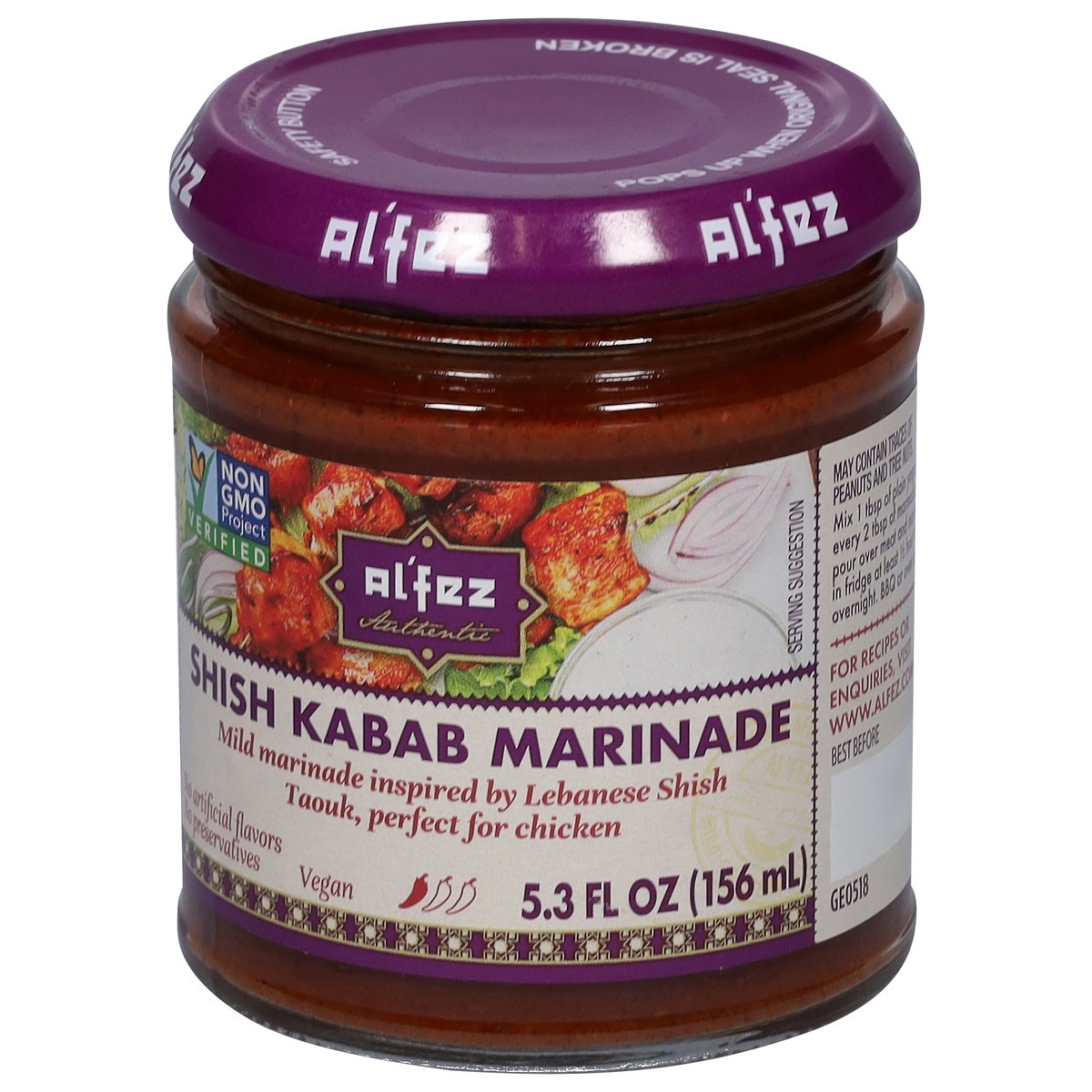 slide 7 of 13, Al'Fez Shish Kabab Marinade 5.3 fl oz, 5.8 oz