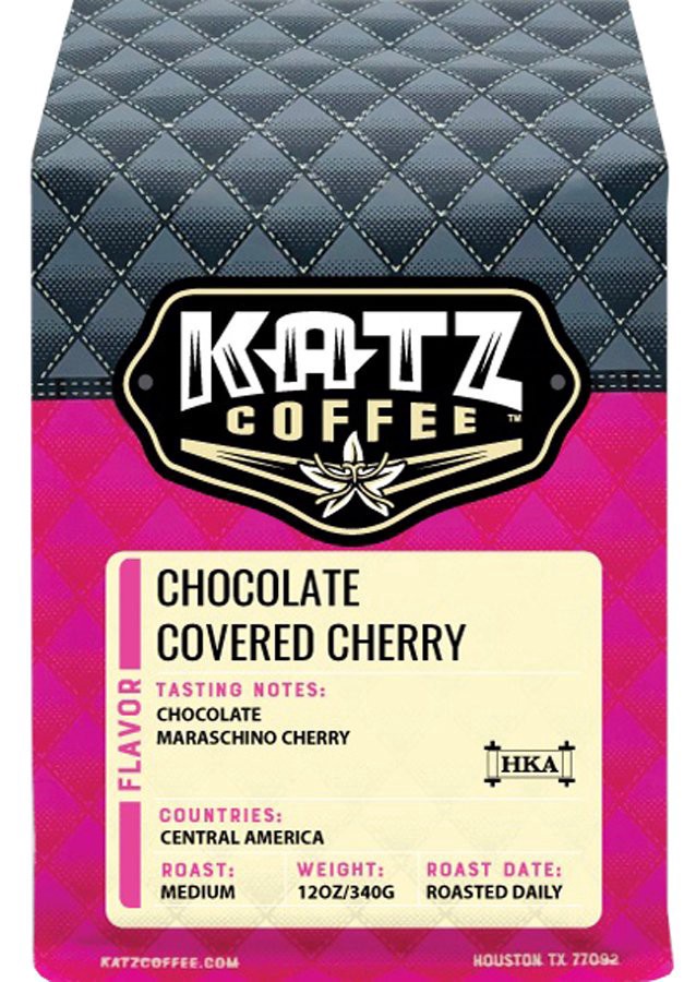 slide 1 of 1, Katz Chocolate Covered Cherry Whole Bean Coffee, 12 oz