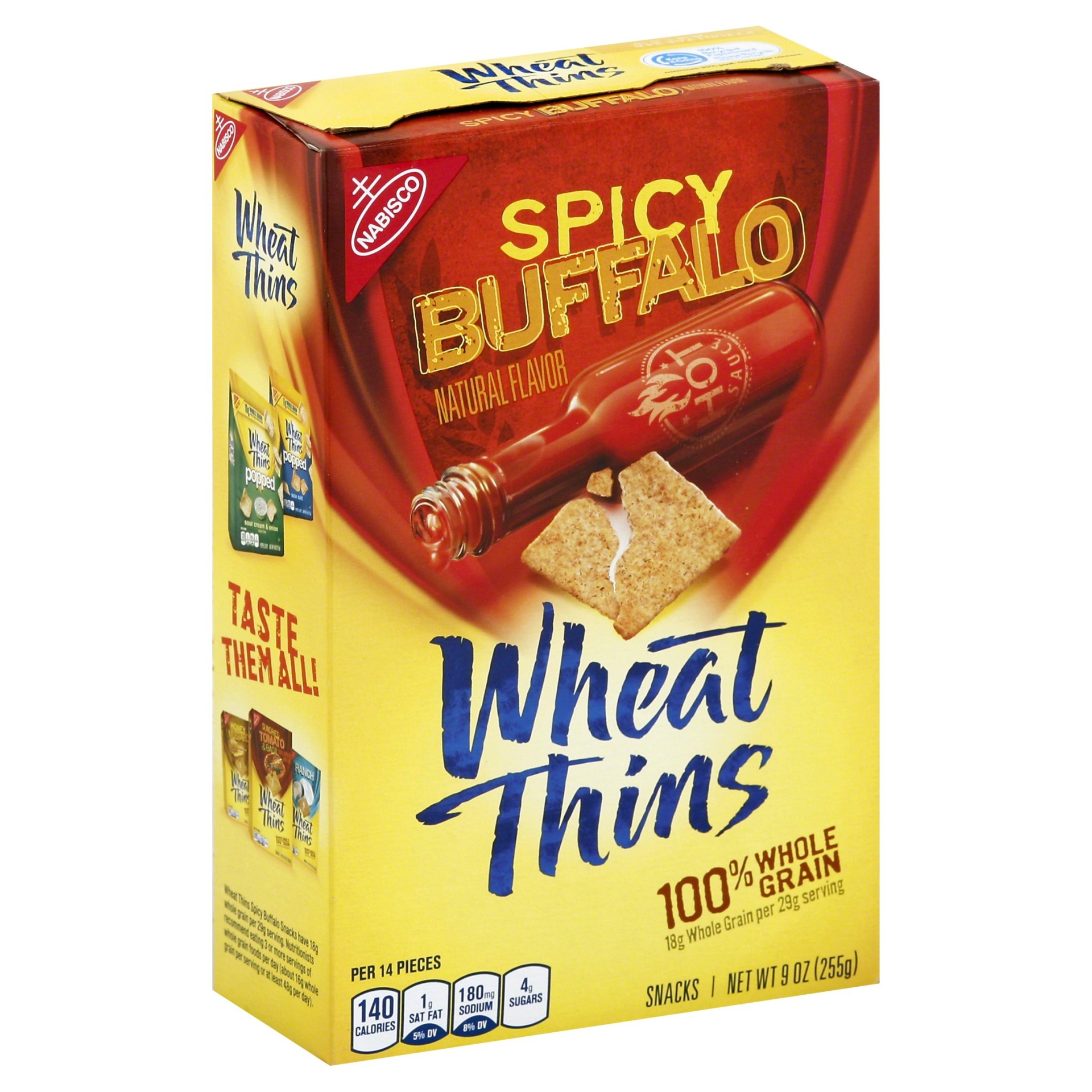 slide 1 of 1, Wheat Thins Snacks 9 oz, 9 oz