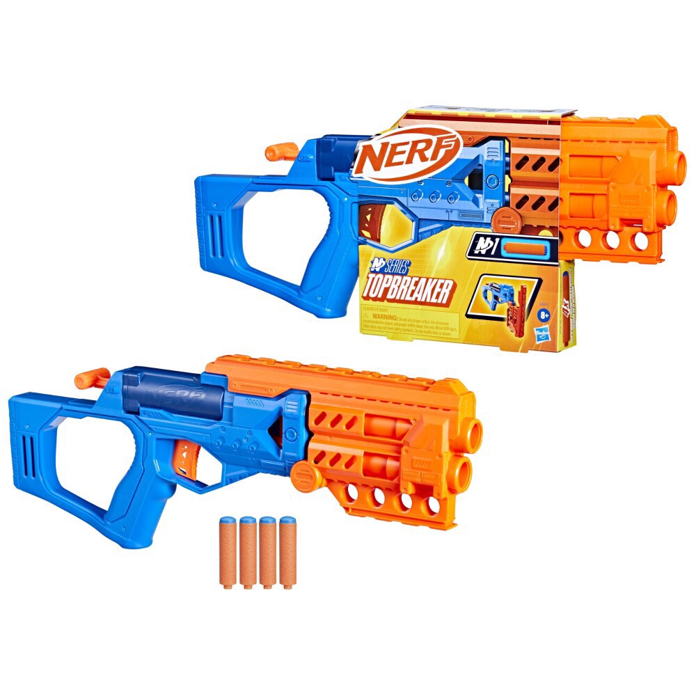 slide 2 of 5, Nerf N Series Topbreaker Blaster, 1 ct