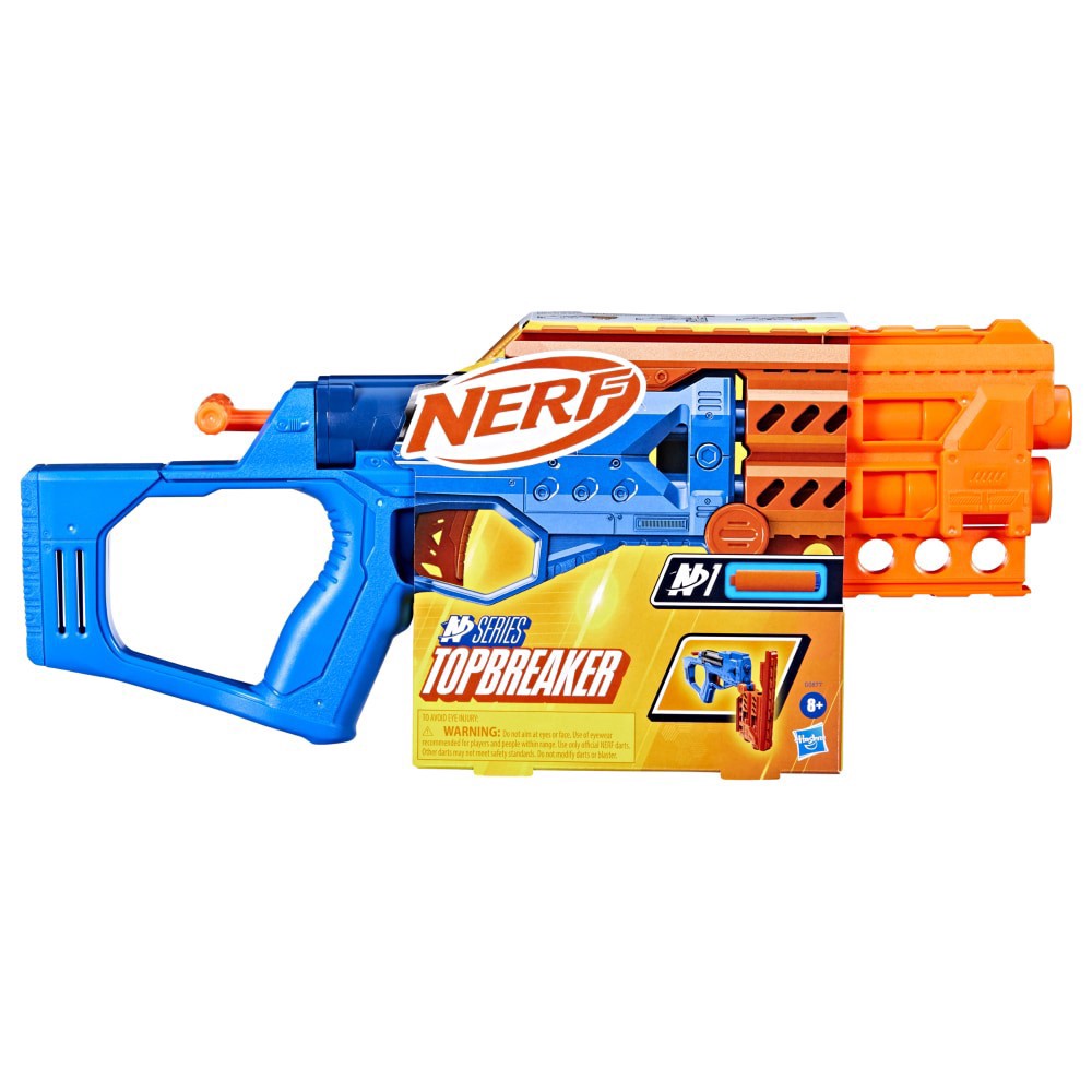 slide 1 of 5, Nerf N Series Topbreaker Blaster, 1 ct