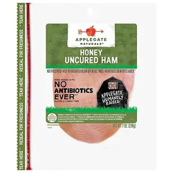 Applegate Natural Uncured Honey Ham - 7 Oz