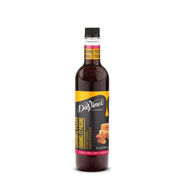 slide 1 of 1, DaVinci Espresso Syrup Caramel Pecan, 750 ml