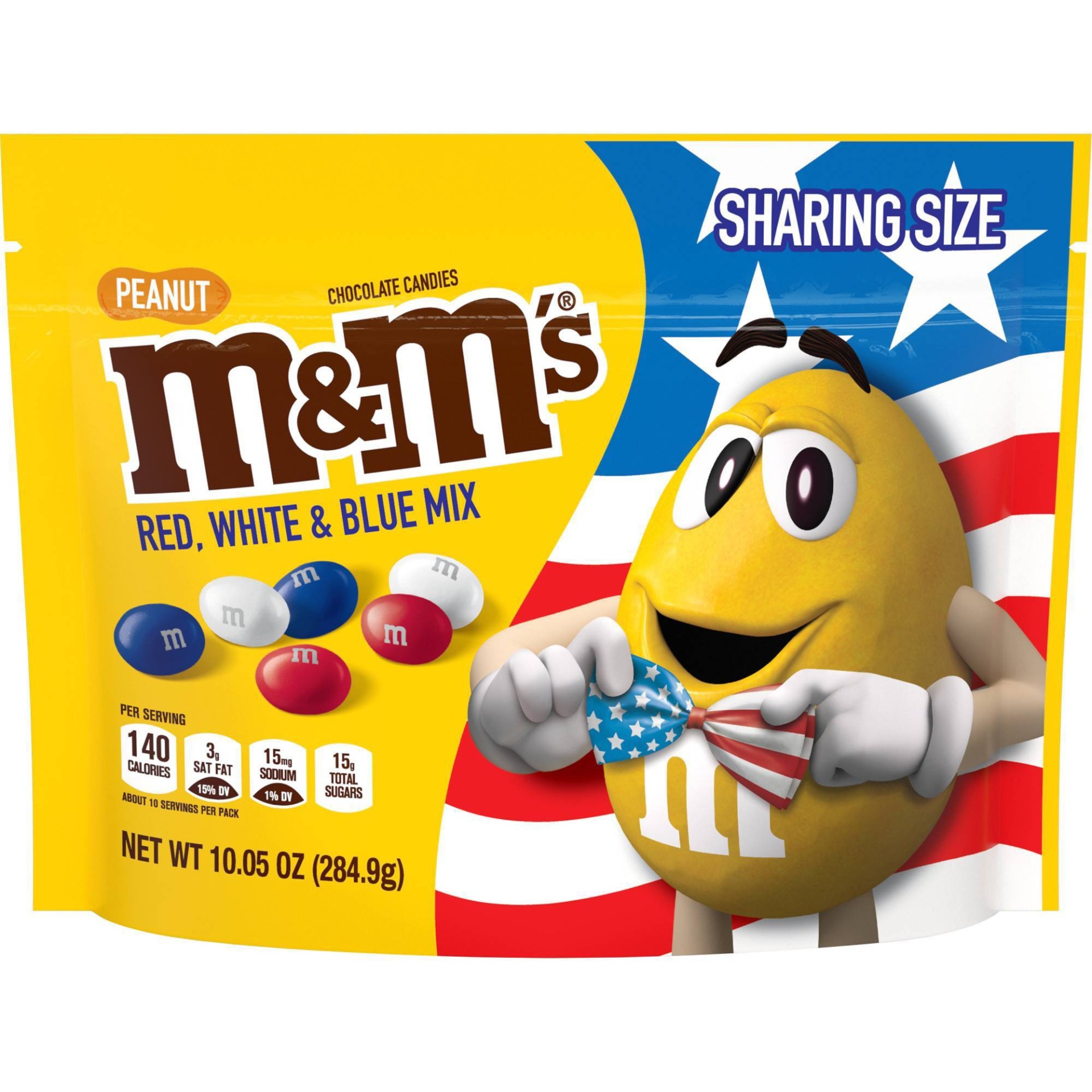 M&m's Peanut Chocolate Candy - Sharing Size - 10.05oz : Target