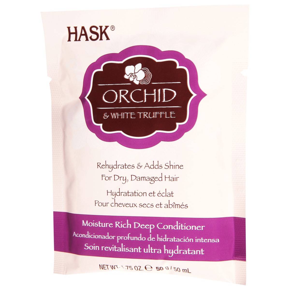 slide 6 of 13, Hask Orchid & White Truffle Moisture Rich Deep Conditioner 1.75 oz, 1.75 oz