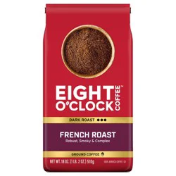 Eight O'Clock Coffee French Roast Ground Coffee 18 oz