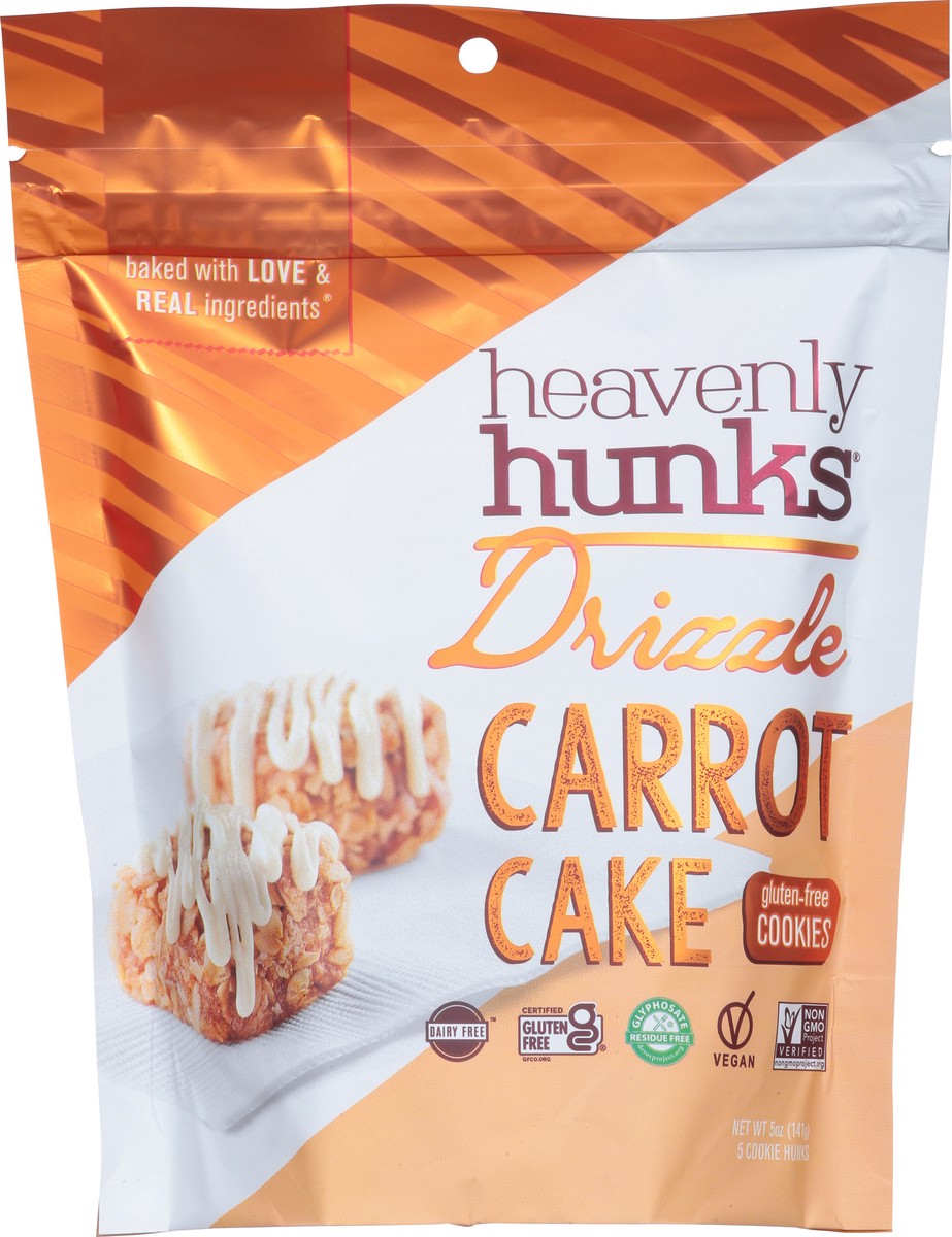 slide 5 of 15, Heavenly Hunks Carrot Cake Drizzle Bites, 5 oz