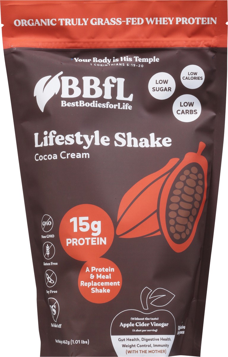 slide 5 of 13, BBfL Cocoa Cream Lifestyle Shake 1.27 lb, 1.27 lb
