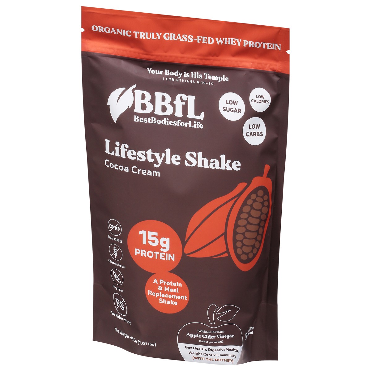slide 12 of 13, BBfL Cocoa Cream Lifestyle Shake 1.27 lb, 1.27 lb