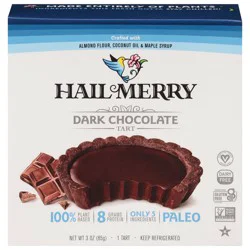 Hail Merry Dark Chocolate Tart 3 oz