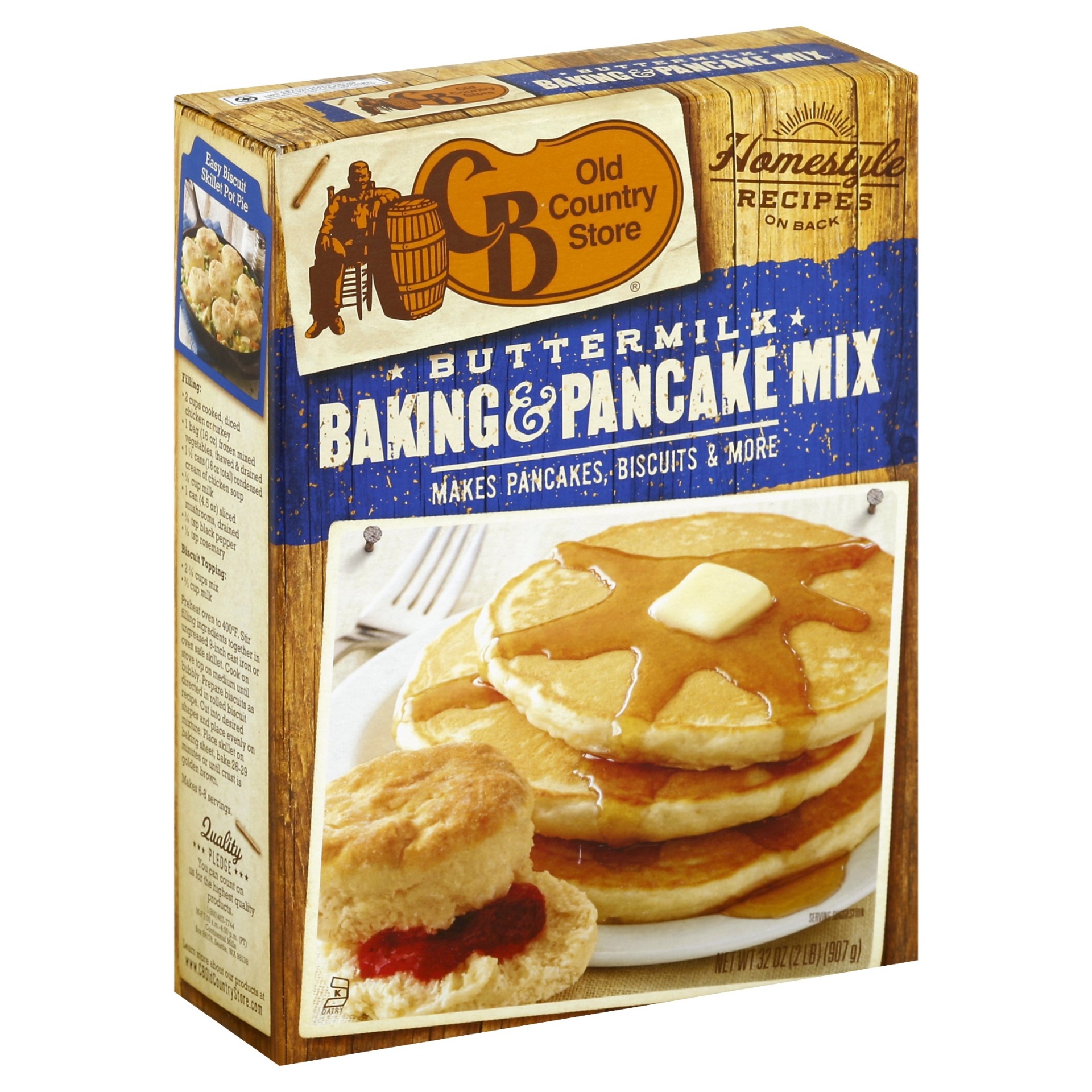 BC Old Country Store Buttermilk Baking & Pancake Mix 32 oz | Shipt