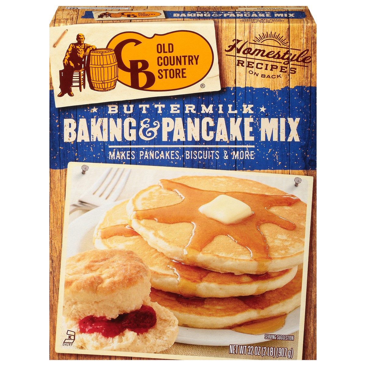 slide 1 of 8, BC Old Country Store Buttermilk Baking & Pancake Mix, 32 oz