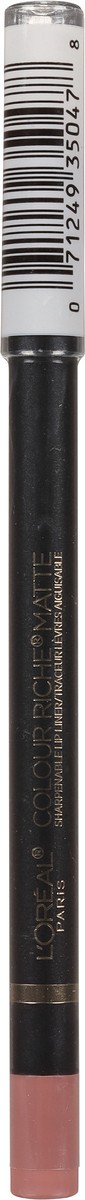 slide 6 of 9, L'Oréal Colour Riche Matte's It Sharpenable Lip Liner 0.04 oz, 0.04 oz