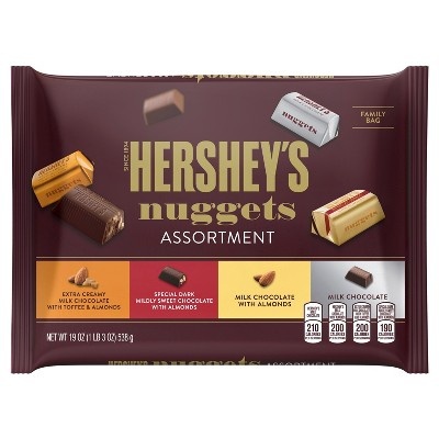 slide 1 of 1, Hershey's Nuggets Chocolate Assortment, 19 oz