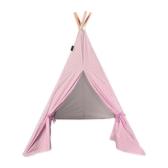 slide 1 of 5, KidiComfort Teepee - Pink, 1 ct