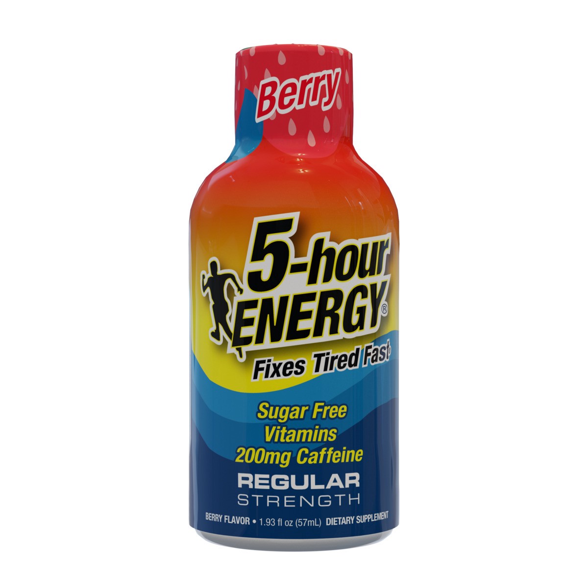 slide 1 of 11, 5-hour ENERGY, Regular Strength, Berry, Shot, 1.93 oz., 1.93 fl oz