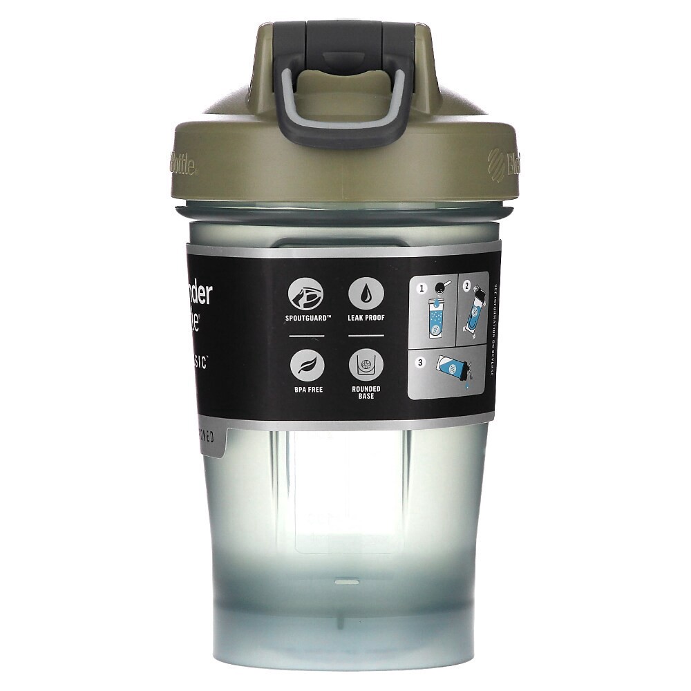 slide 2 of 2, BlenderBottle Green Classic Blender Bottle, 20 oz