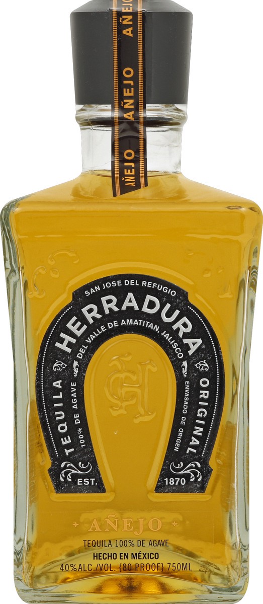 slide 2 of 2, Tequila Herradura Anejo, 750 mL Bottle, 80 Proof, 750 ml