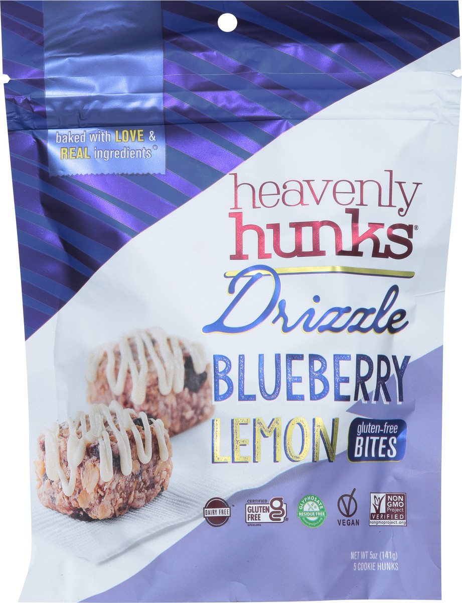 slide 13 of 13, Heavenly Hunks Drizzle Blueberry Lemon Cookie Hunks 5 ea, 5 ct