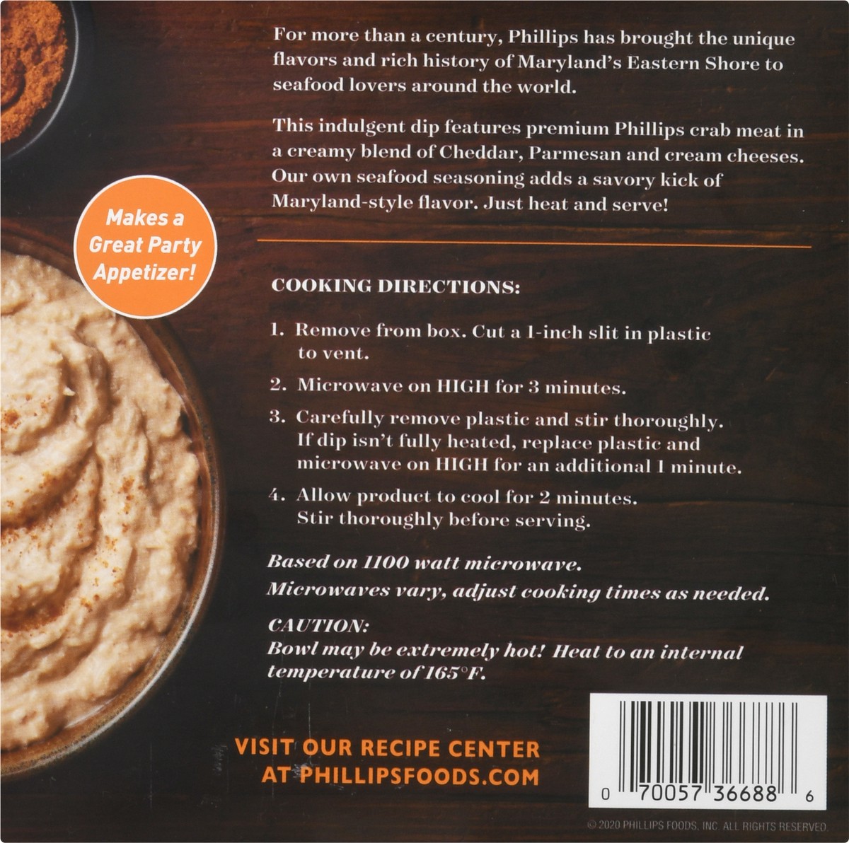 slide 8 of 13, Phillips Premium Chesapeake Crab Dip 8.25 oz, 8.25 oz