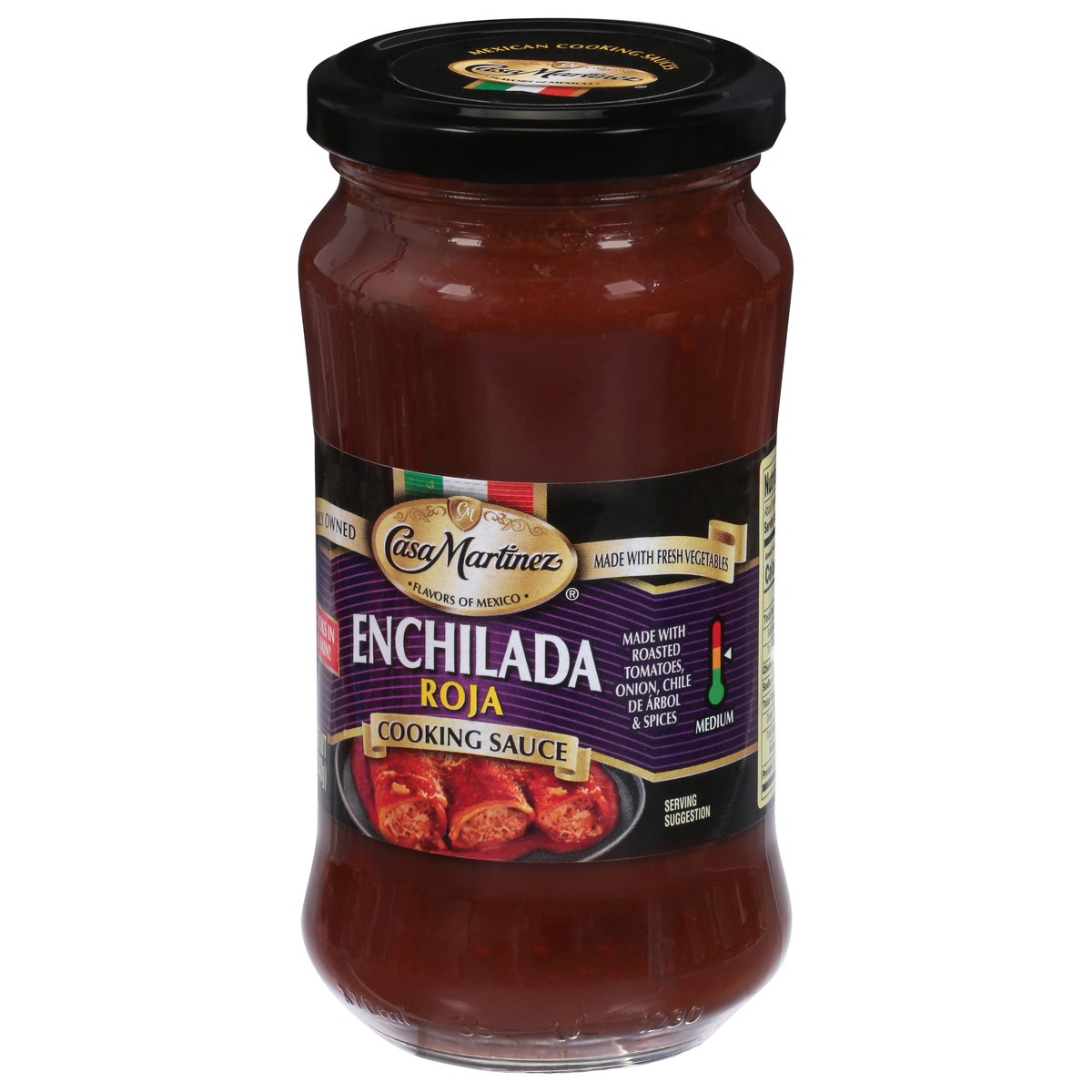slide 8 of 9, Casa Martinez Enchilada Roja Sauce - 12 Oz, 12 oz