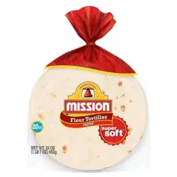 Mission Super Soft Tortillas 20 ea