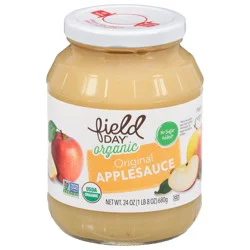 Field Day Organic Original Applesauce 24 oz