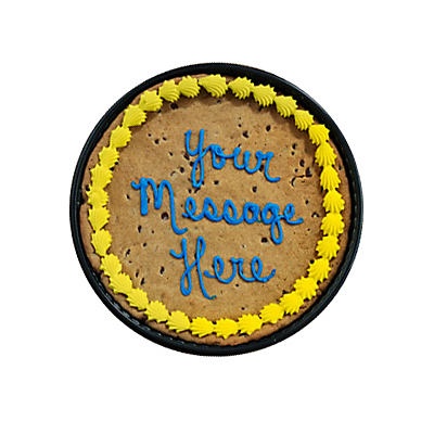slide 1 of 1, H-E-B Bakery Message Cookie, 12 in