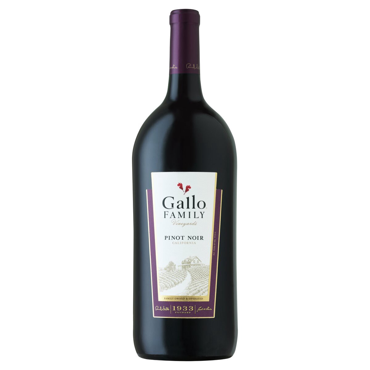 slide 1 of 3, Gallo Family Vineyards Red Wine, 1.50 liter