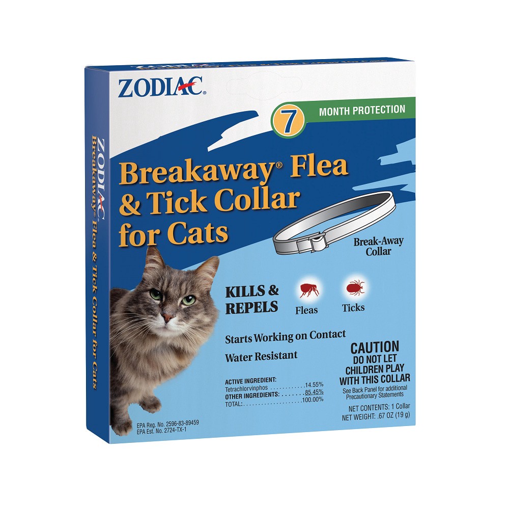 slide 1 of 4, Zodiac Cat Flea Collar, 1 ct