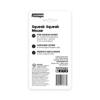 slide 10 of 25, Petstages Cat Toy Squeak Mouse, Gray, 1 ct