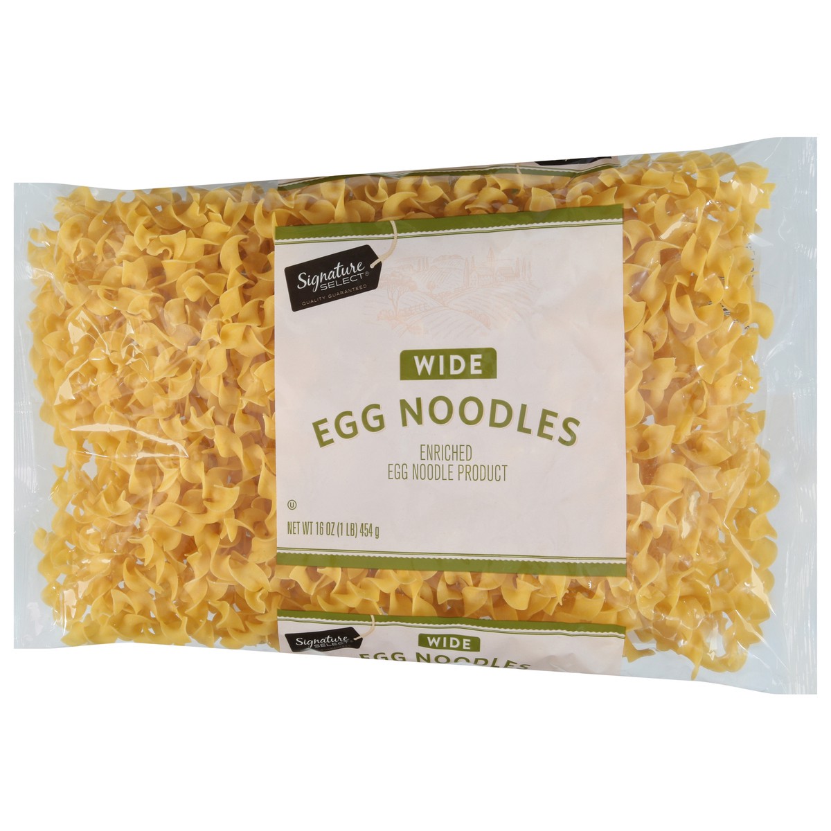 slide 10 of 13, Signature Select Wide Egg Noodles 16 oz, 16 oz