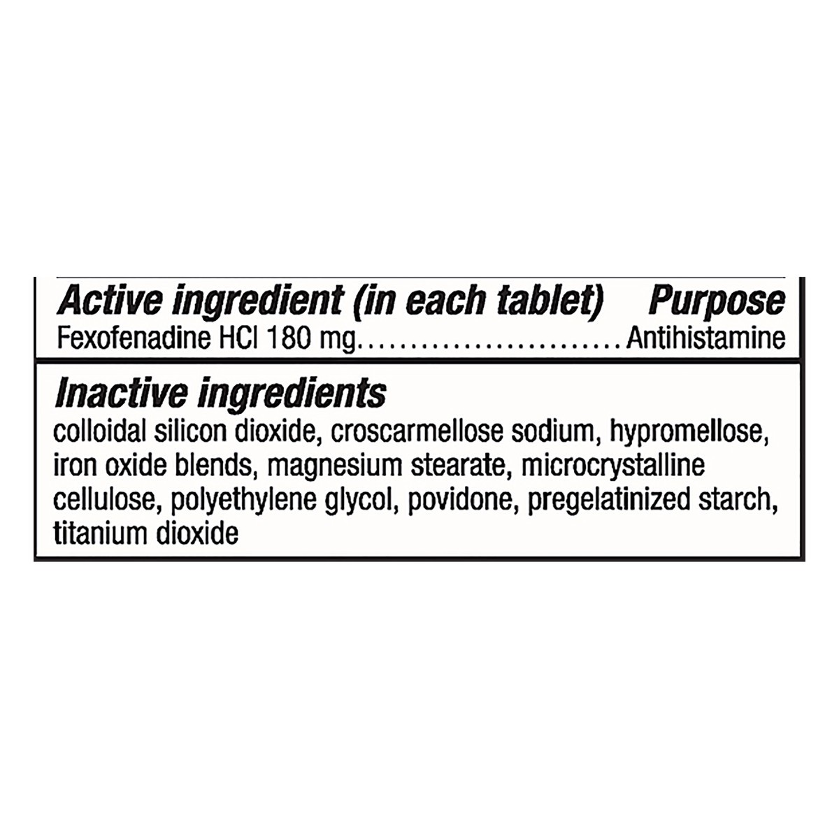 slide 6 of 10, Allegra Tablets 24 Hr Non-Drowsy Indoor/Outdoor Allergy Relief 45 ea, 45 ct