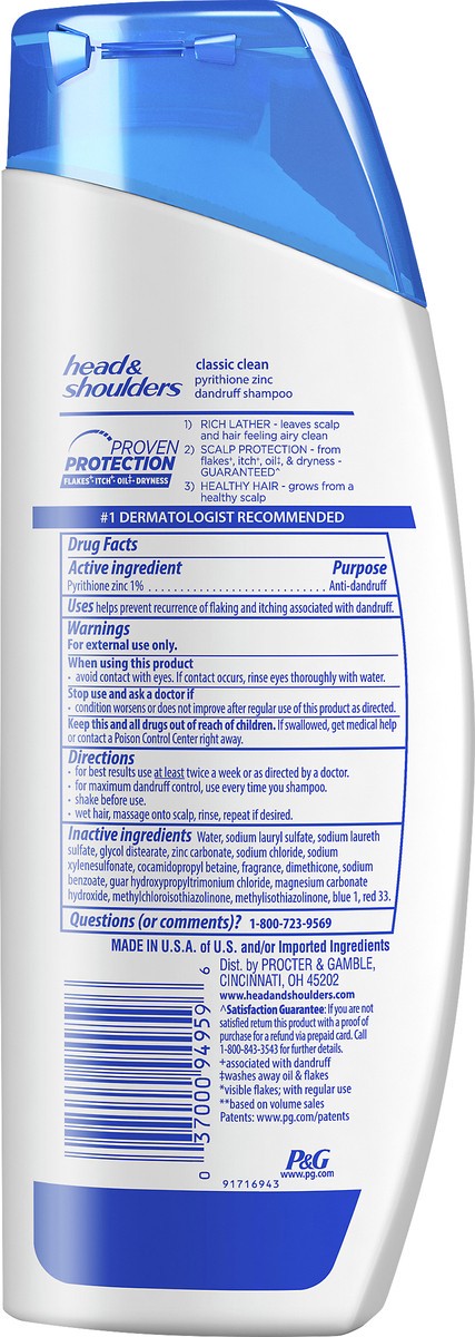 slide 2 of 7, Head & Shoulders Classic Clean Daily Shampoo 8.45 oz, 8.45 oz