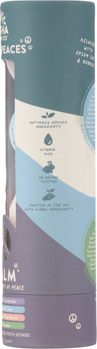 slide 13 of 13, Pacha Soap Co. Calm Assorted Froth Bombs 4 - 2 oz Each, 8 oz