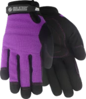 Red Steer Ironskin Hi-Dex Gloves - Purple
