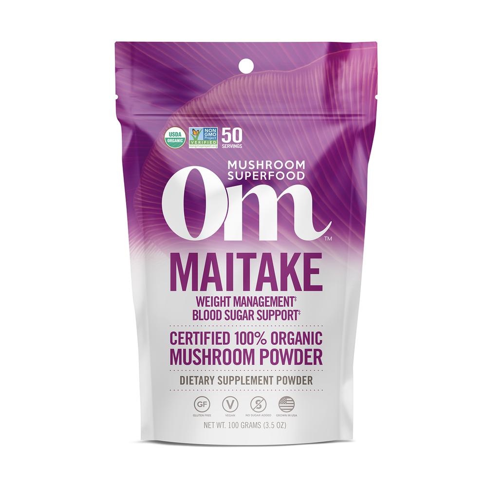 slide 1 of 1, Om Mushrooms Om Maitake, 3.5 oz