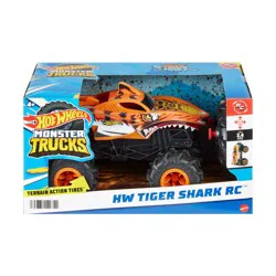 Mattel Hot Wheels R/C Monster Truck Tiger Shark