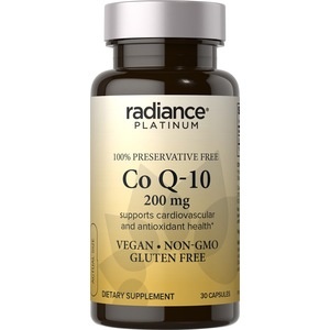 slide 1 of 1, Radiance Platinum Radiance Platinum Coq-10 Capsules, 30 ct; 200 mg