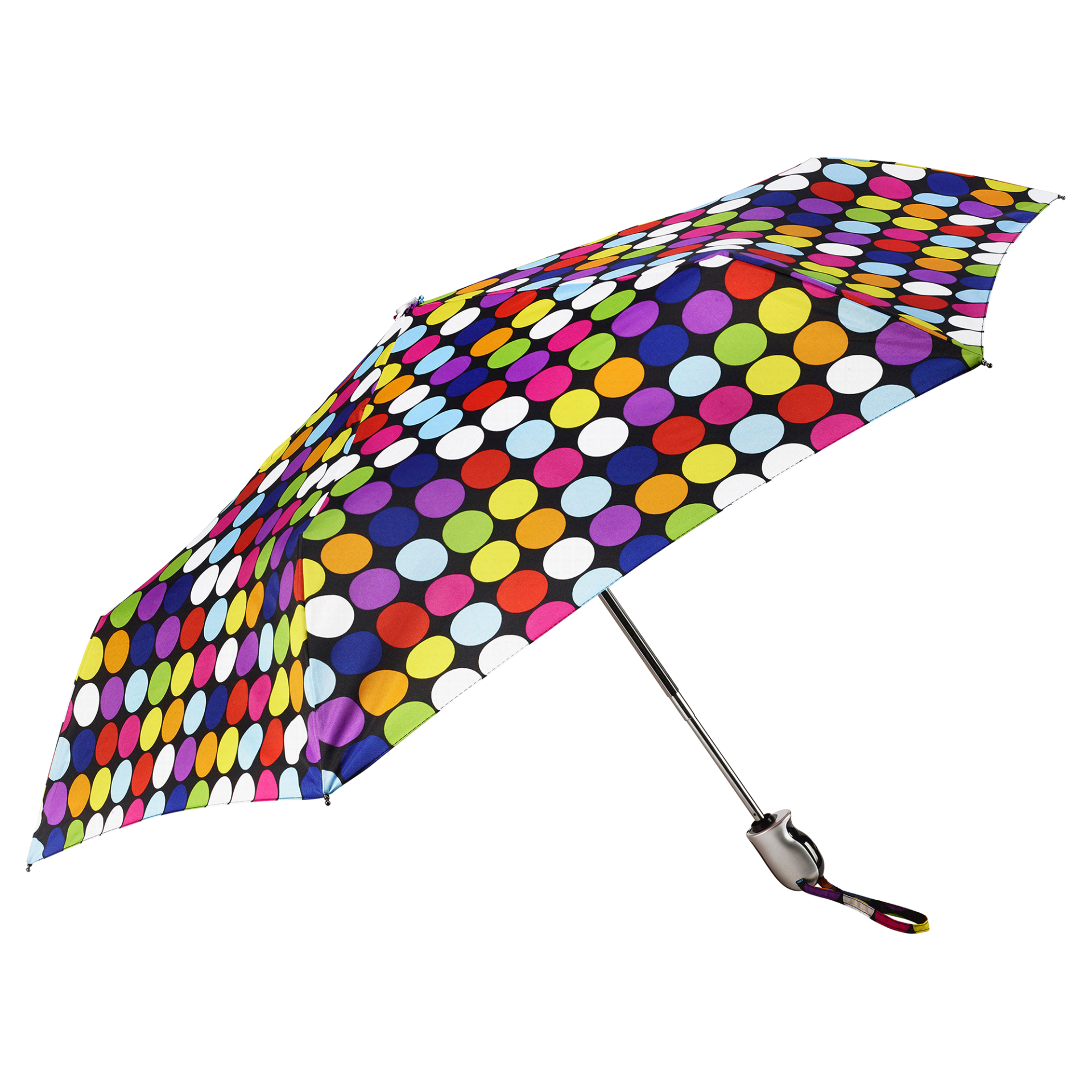 slide 1 of 1, ShedRain pop dots print umbrella, One Size