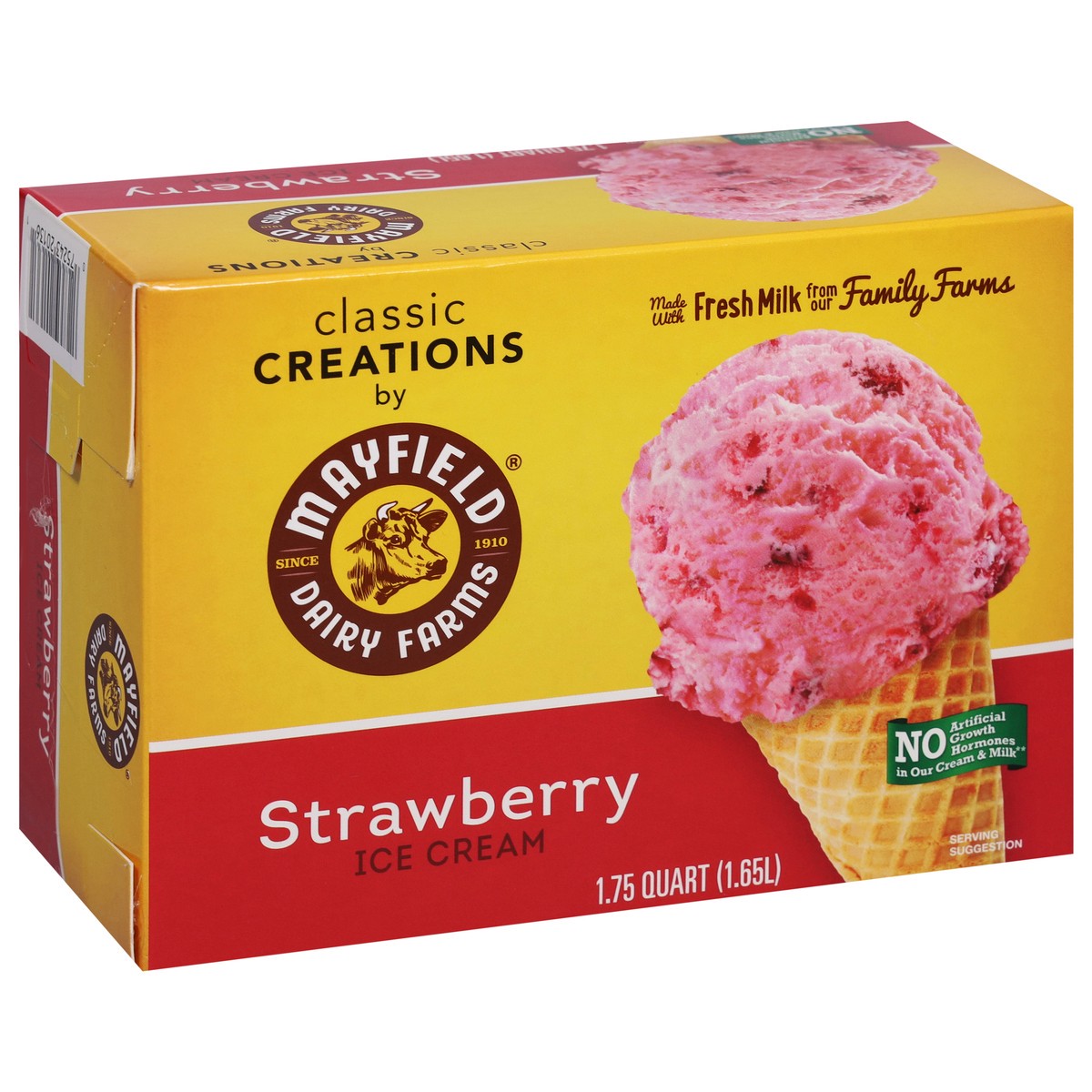 slide 7 of 9, Mayfield Dairy Farms Strawberry Ice Cream 1.75 qt, 1.75 qt