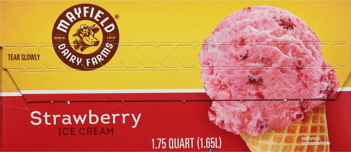 slide 4 of 9, Mayfield Dairy Farms Strawberry Ice Cream 1.75 qt, 1.75 qt