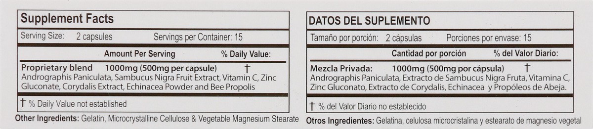 slide 3 of 13, ProMex 500 mg Capsules Ampitrexyl 30 ea, 30 ct